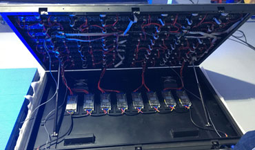 Fabricanción e instalacion de pantallas led