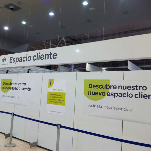 señaletica carrefour