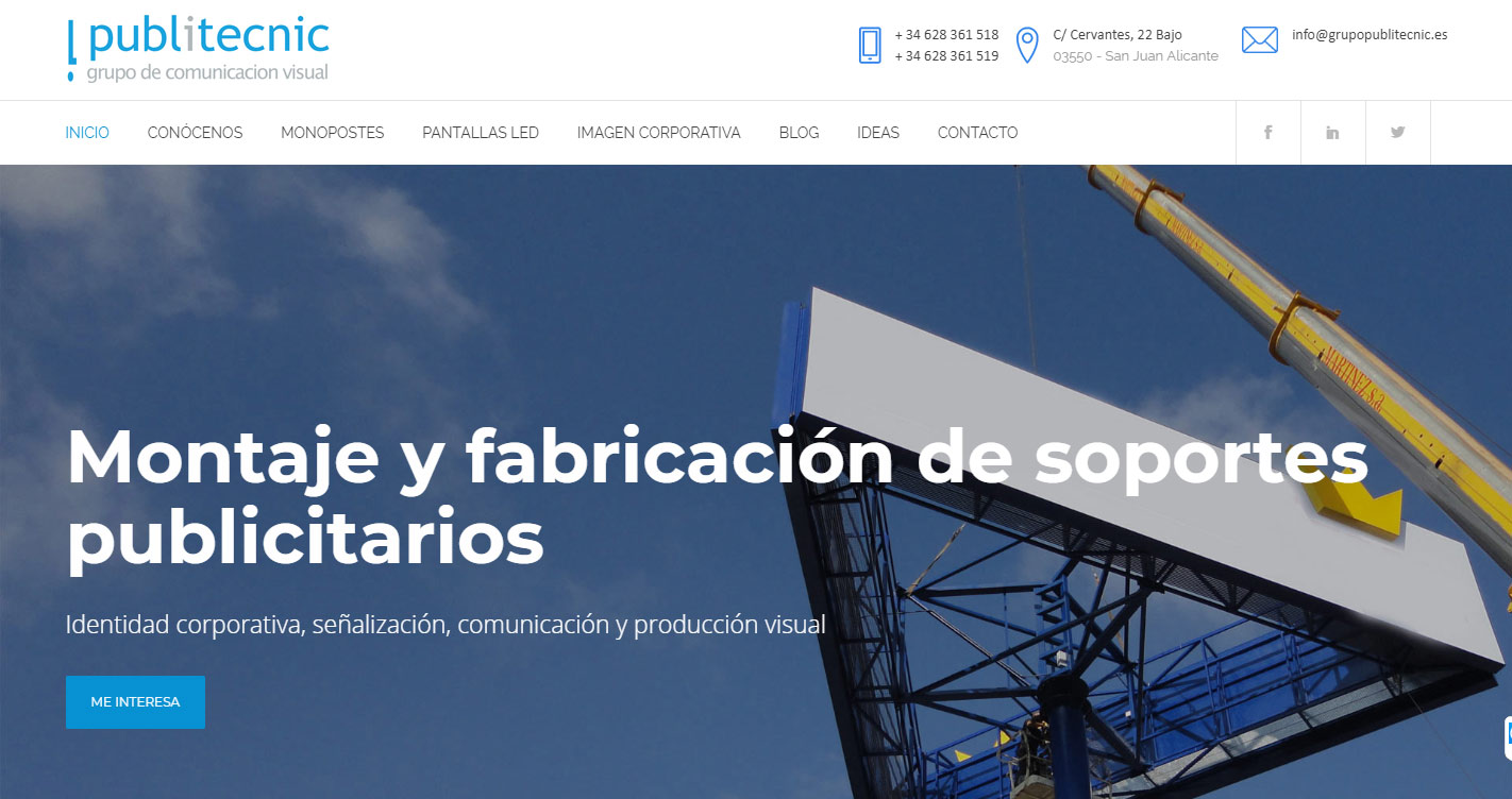 nueva web publitecnic