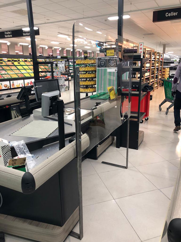 MAMPARAS DE PROTECCIÓN ANTICONTAGIO