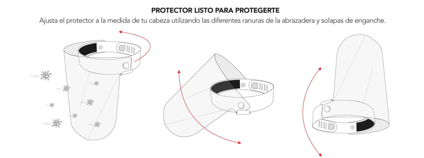 PANTALLAS DE PROTECCIÓN FACIAL