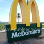 Trabajo monoposte Mcdonalds